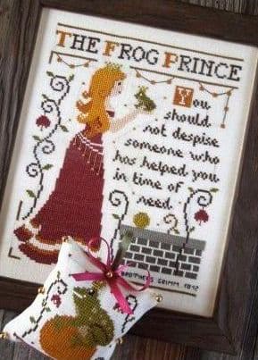 おとぎ話のクロスステッチ図案　②