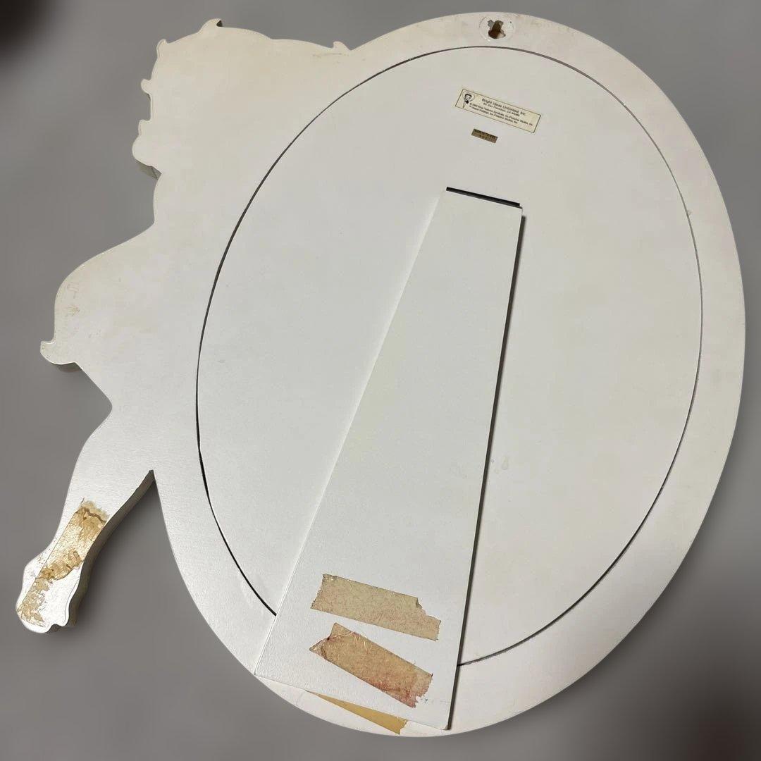 美品♡レアレトロかわいい古着屋ベティちゃん 楕円形ミラー鏡壁掛け卓上両方