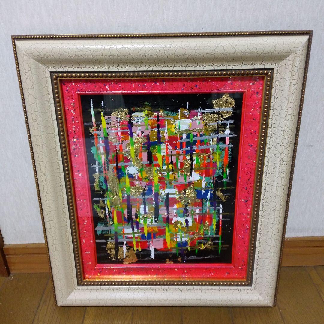 絵画/抽象画/テクスチャーアート/油彩画/現代アート/モダンアート/アクリル画4