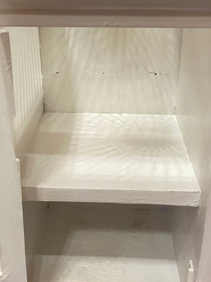 希少 ヴィンテージ♦️フレンチシャビー♦️鳥籠型　お洒落　収納棚♦️白家具♦️送料込