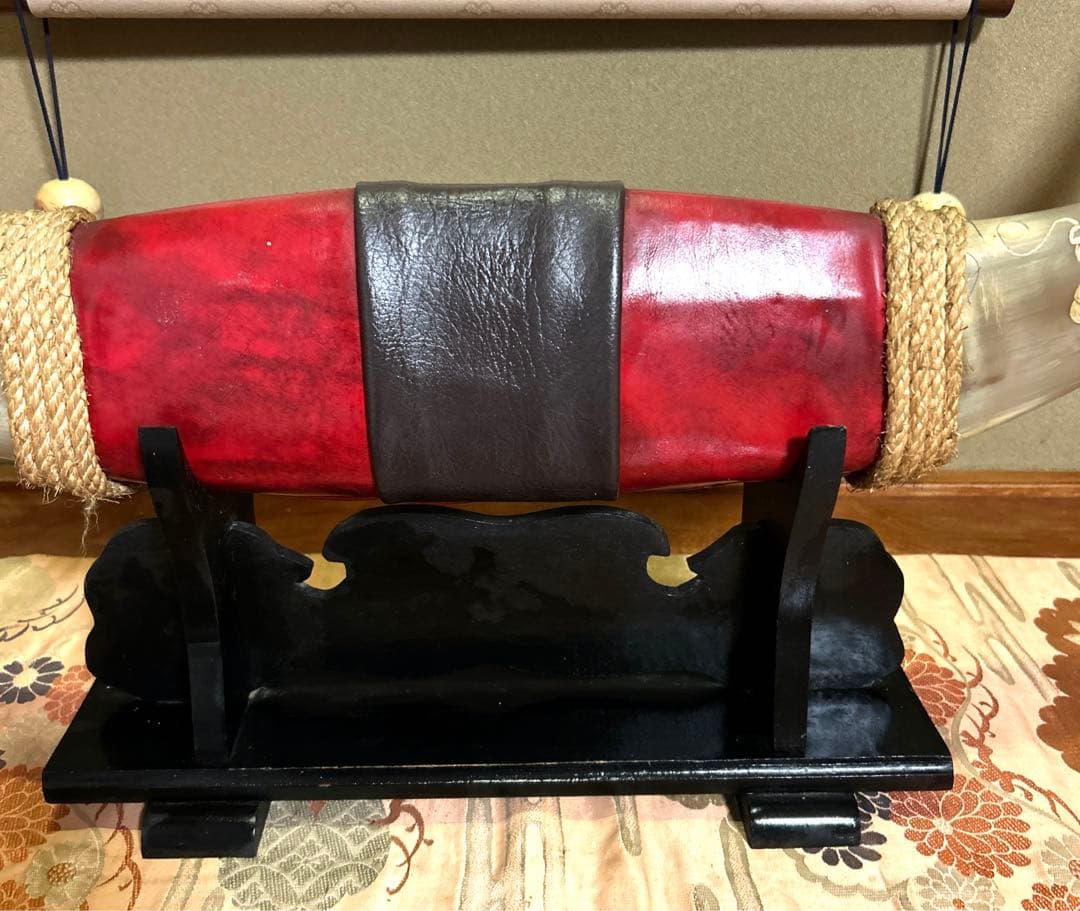 水牛 角 龍　置物 インテリア　骨董品