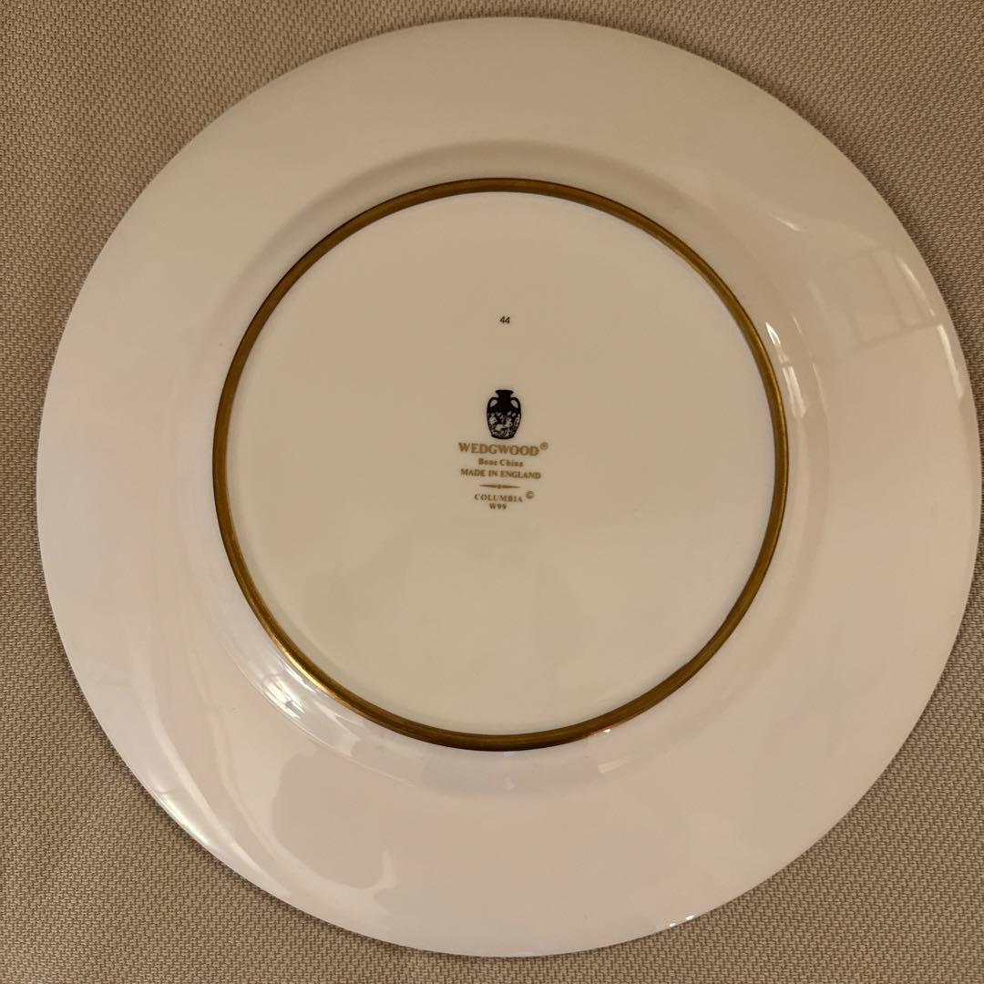 ウェッジウッド　パウダールビー　コロンビア　大皿