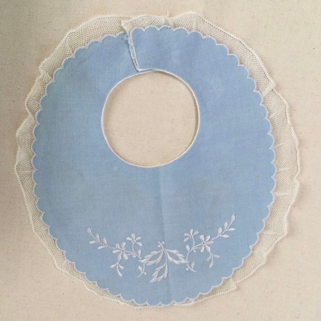 フランスアンティーク　ベビー/ ドール　スタイ５枚